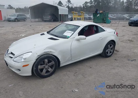 2008 Mercedes-Benz Slk 280 z USA, uszkodzony, nr VIN WDBWK54FX8F184242